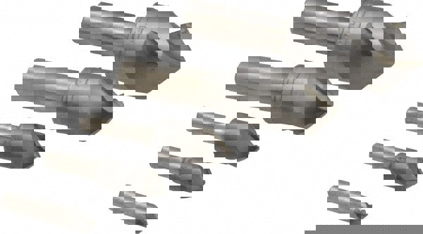 Countersink Set: 5 Pc, 1/4 to 1